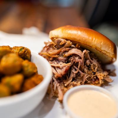 Carolina Pulled Pork — official menu photograph