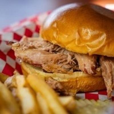 Kids Pulled Pork Sandwich — official menu photograph